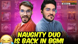 Joker & Snax *NAUGHTY DUO* Is Back😜 *FUNNY BGMI HIGHLIGHT*😂