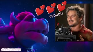 Bowser fall in love with Pedro Pascal (Bowser - Peaches edit)
