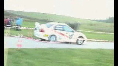 Christine Dietl auf Evo VI - 2002