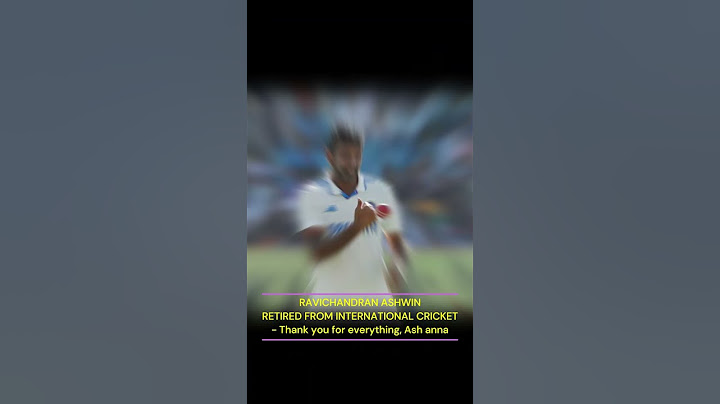 Thank you for everything, Ash anna #cricket#ravichandranashwin