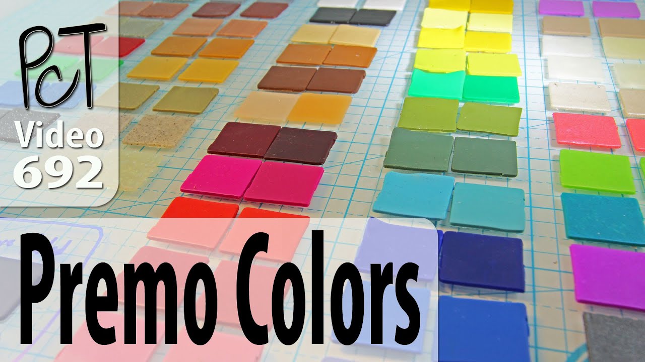 Premo Clay Color Chart