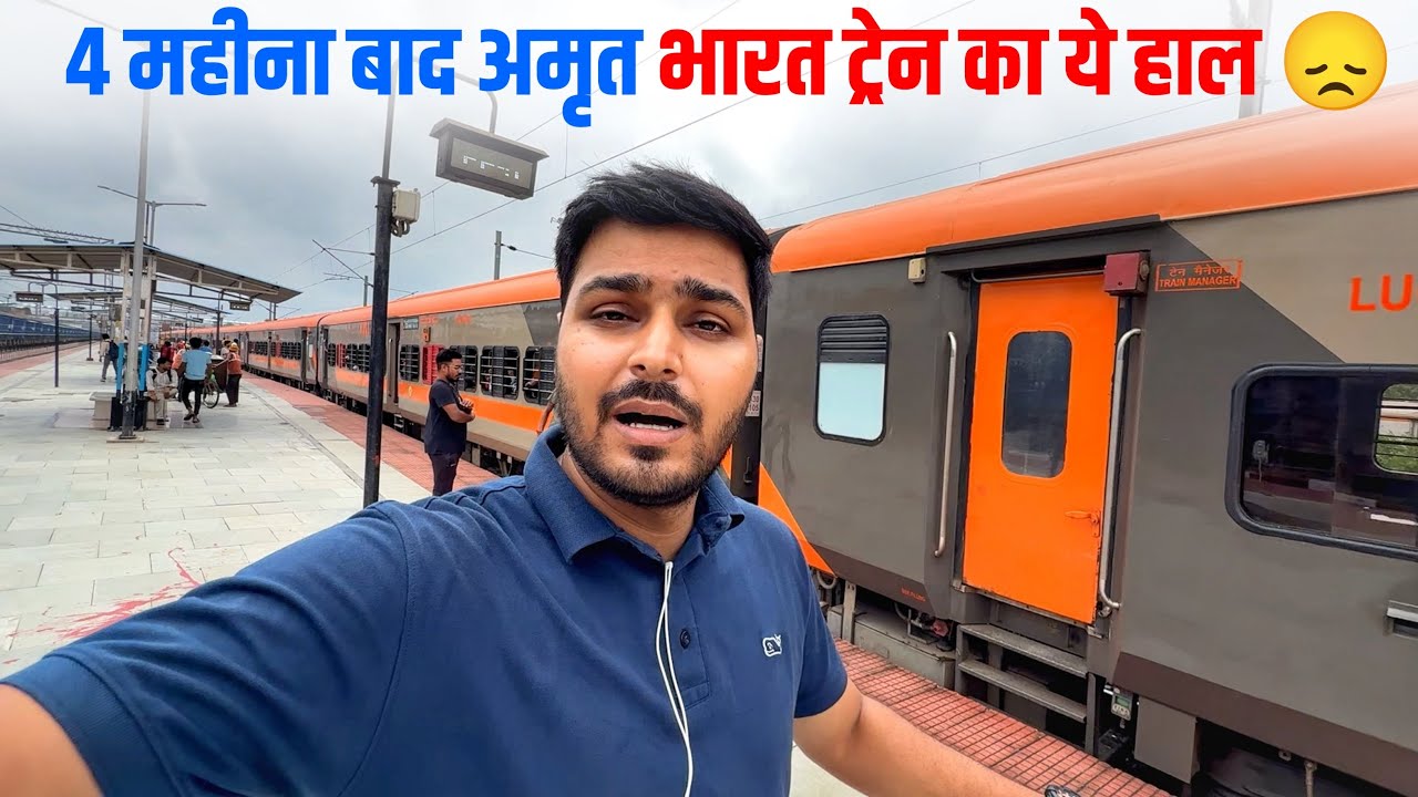Saharsa-LTT (Mumbai) Amrit Bharat Express train journey after 4 months 