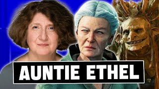 Auntie Ethel Actor Rena Valeh On Baldurs Gate 3 The Hag Tara Favourite Voice Lines