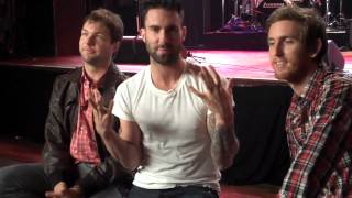 Maroon 5 Backstage at Walmart Soundcheck