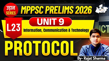 MPPSC Pre 2026: Unit 9 | Computer | Protocol | BY Rajat Sir | MPPSC StudyIQ
