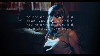 Taylor Swift You're On Your Own, Kid Lyrics@TaylorSwift #taylorswift