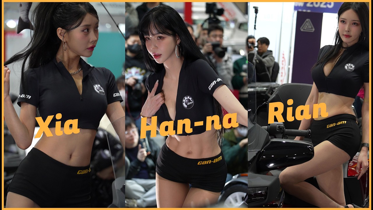 Korean Racing Model 🌴MIN Han-na 🌲YOU Rian 🍃LEE Xia