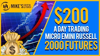 $200 a day trading the Micro E- Mini Russell 2000 Futures