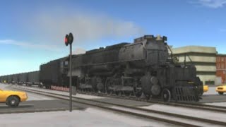 up 4006 pulling some empty coal cars to take to black valley to collect some coal
