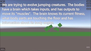 lifeNeat - Jumping Creatures (genetic algorithm & neural network)