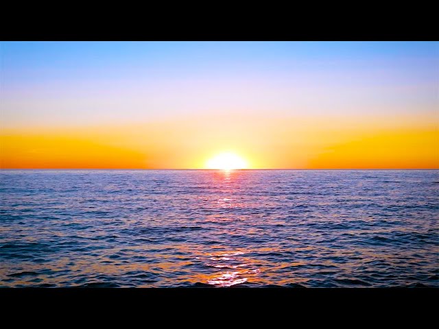 Beautiful Relaxing Music with Calm Ocean Waves: Sleep Music, Fall Asleep, Peaceful Sunset class=