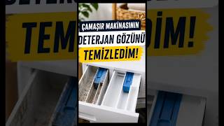 Çamaşır makinesi deterjan gözü temizliği | How to clean washing machine drawer ✨