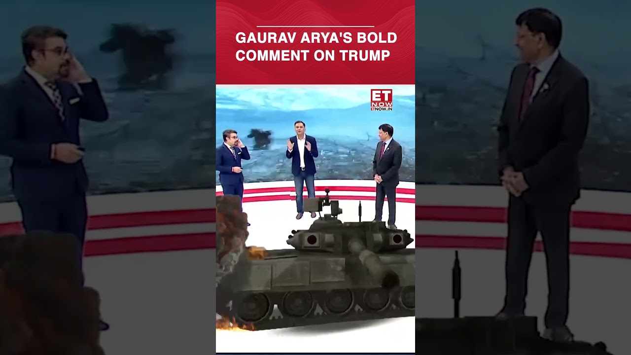 Major Gaurav Arya's Bold Comment On Donald Trump | 