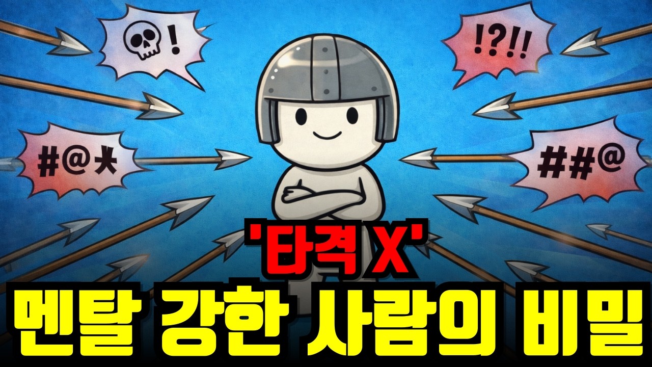 유리멘탈 강철멘탈 되는법  