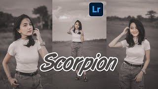 SCORPION Preset - Free Lightroom Mobile Presets DNG | Android/Ios/Desktop screenshot 1