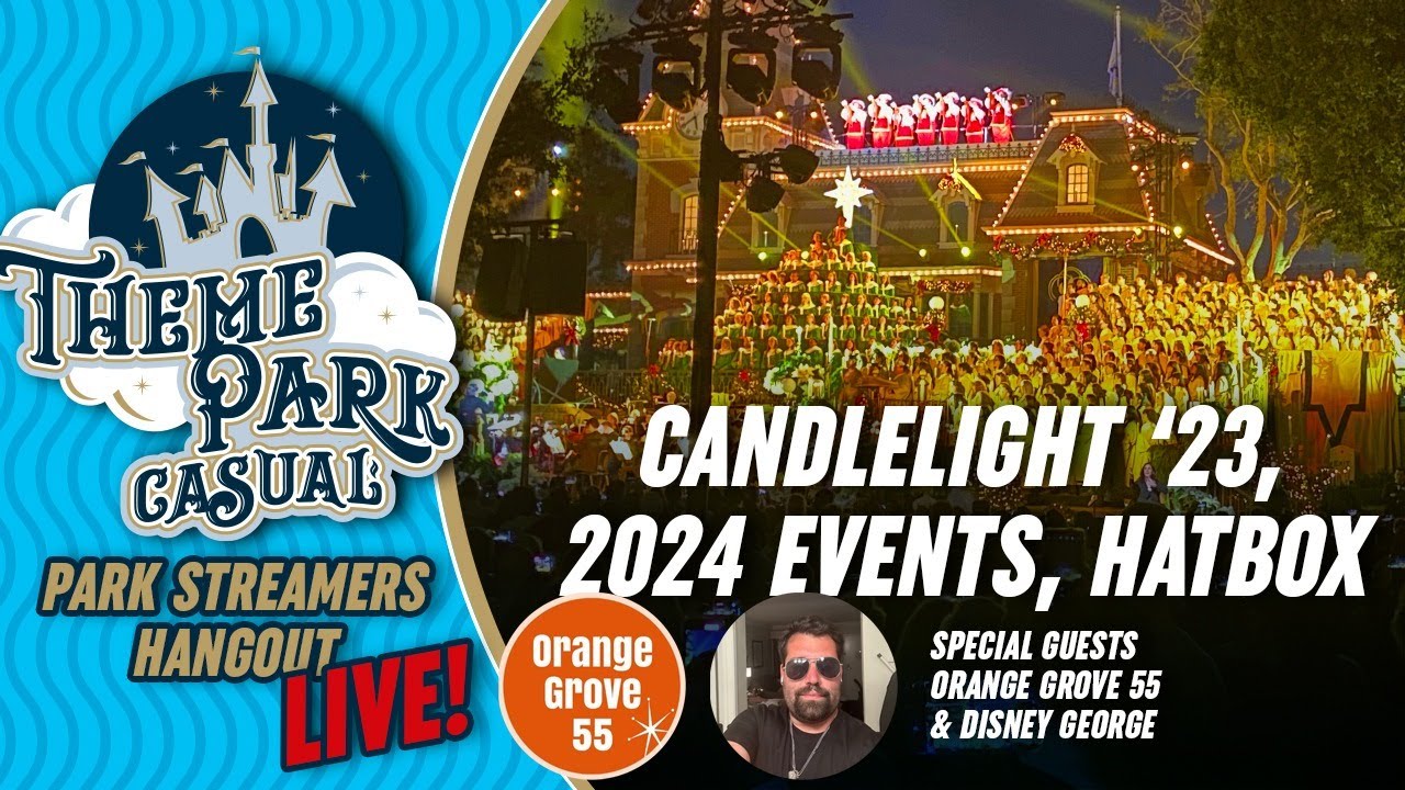 Park Streamers Hangout Candlelight Processional, WDW Hatbox Ghost