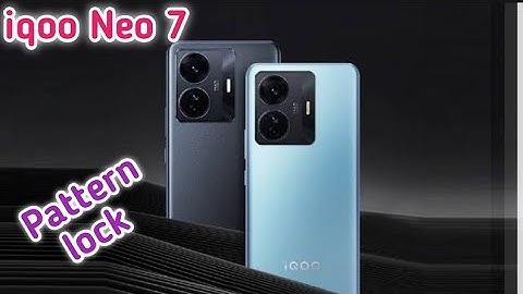 How To Set Pattern Lock In Iqoo Neo 7, Iqoo Neo 7 Mein Pattern Lock Kaise Lagaen, Pattern Lock