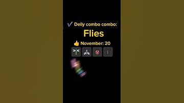 Daily combo Flies || November 20 || Flies new Combo.