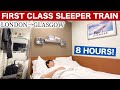 🇬🇧Trying the British First Class Sleeper Train from England to Scotland | The Caledonian Sleeper