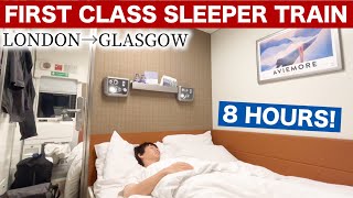 🇬🇧Trying the British First Class Sleeper Train from England to Scotland | The Caledonian Sleeper