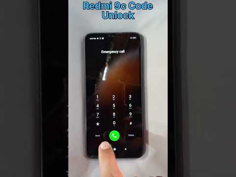 Redmi 9c Code Unlock #shorts