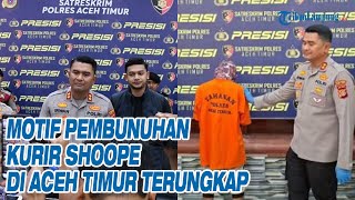 Motif Pembunuhan Kurir Shoope di Aceh Timur Terungkap, Pelaku Terlilit Utang Judol