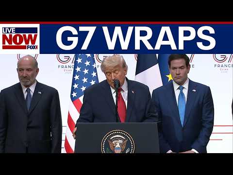 FULL: Trump touts Iran nuclear weapons deal as G7 wraps