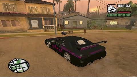 First vehicle shader on MTA SA