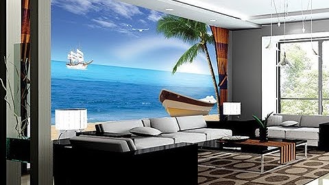 Xưởng In Tranh Vải Lụa 3D Sài Gòn - 50 Mẫu Tranh Cảnh Biển Tuyệt Đẹp P2