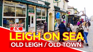LEIGH ON SEA | Full Tour of Old Leigh / Leigh On Sea Old Town near Southend Essex England