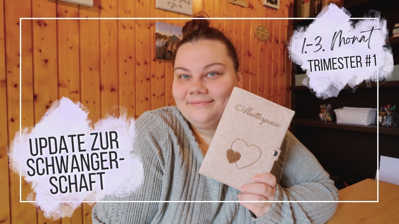 SCHWANGERSCHAFTSUPDATE 🤰🏻 ⎮ 1.-3. Monat - 1. TRIMESTER 💗💙 ⎮ Beschwerden & Gefühle ✨ ⎮ Jessi ♡