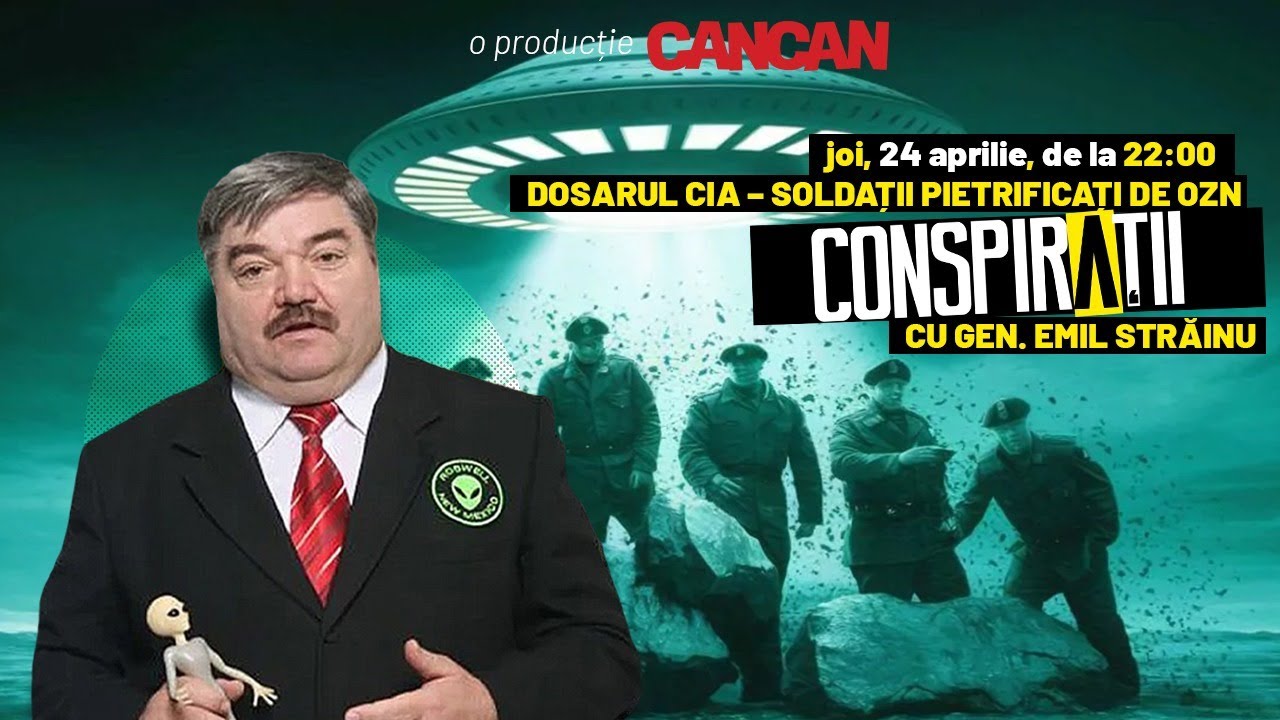 RĂZBUNARE COSMICĂ: SOLDAȚI PIETRIFICAȚI DE OZN? | CONSPIRAȚII CU GEN. EMIL STRĂINU