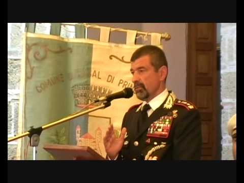 12/09/2009 - Casal di Principe: Cittadinanza onoraria al Colonnello Carmelo Brugio
