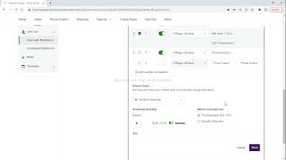 Telus Business Connect User Settings Overview