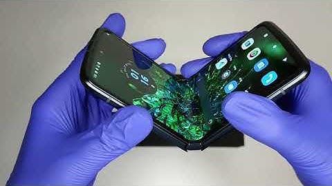 Motorola  MOTO RAZR 2022 (Satin Black) 256GB Unboxing