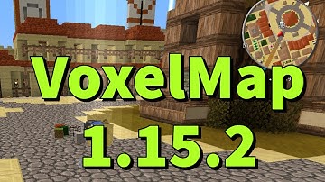 1.15.2 - VoxelMap Mod Review - Installation, Guide and Gameplay for Minecraft