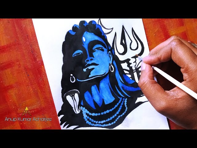 Shiva paintings - mahadev, shiva parvati paintings collection | Dirums