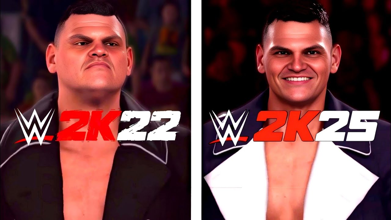 WWE 2K22 vs WWE 2K25 - Most INSANE Graphics Comparison!