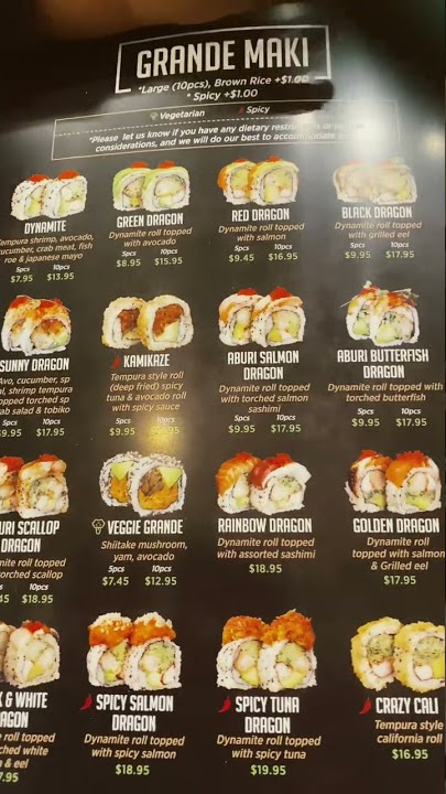 Kibo sushi square one Canada