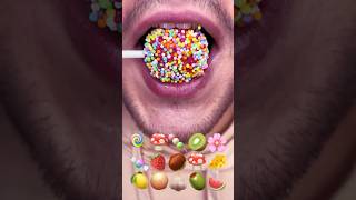 ASMR Rainbow Candy 🍭 Crunchy & Satsfying Sounds