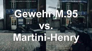 Battlefield 1 - Gewehr M.95 vs. Martini-Henry