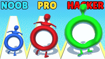 NOOB vs PRO vs HACKER in Hole Master