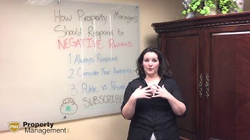 How Property Managers Should Respond to Negative Reviews