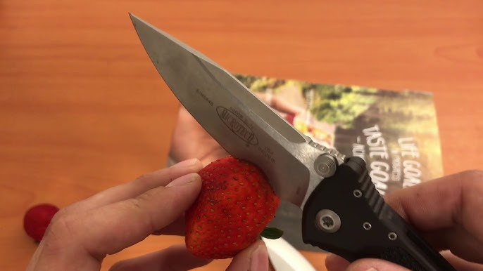 How to Test a Knife's Sharpness Using a Newspaper