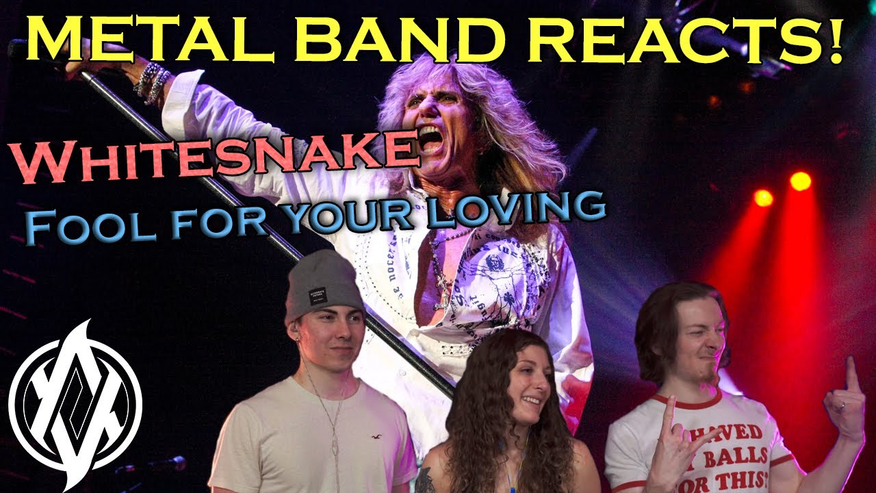 Whitesnake - Fool For Your Loving (Live) REACTION | Metal Band Reacts! *REUPLOADED*