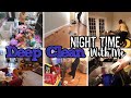 DEEP CLEANING MY HOUSE |NIGHT TIME CLEAN WITH ME || COMPLETE DISASTER CLEAN, ORGANIZE, & DECLUTTER