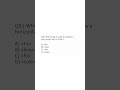 HTML MCQ -- #html #mcq #quiz #aamiltech