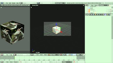Textures in Game Engine - Blender 2.5 - Blender 3D - Linux Part#1