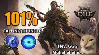 I Made INFINITE Falling Thunder after GGG Nerfed Flicker | PoE 2