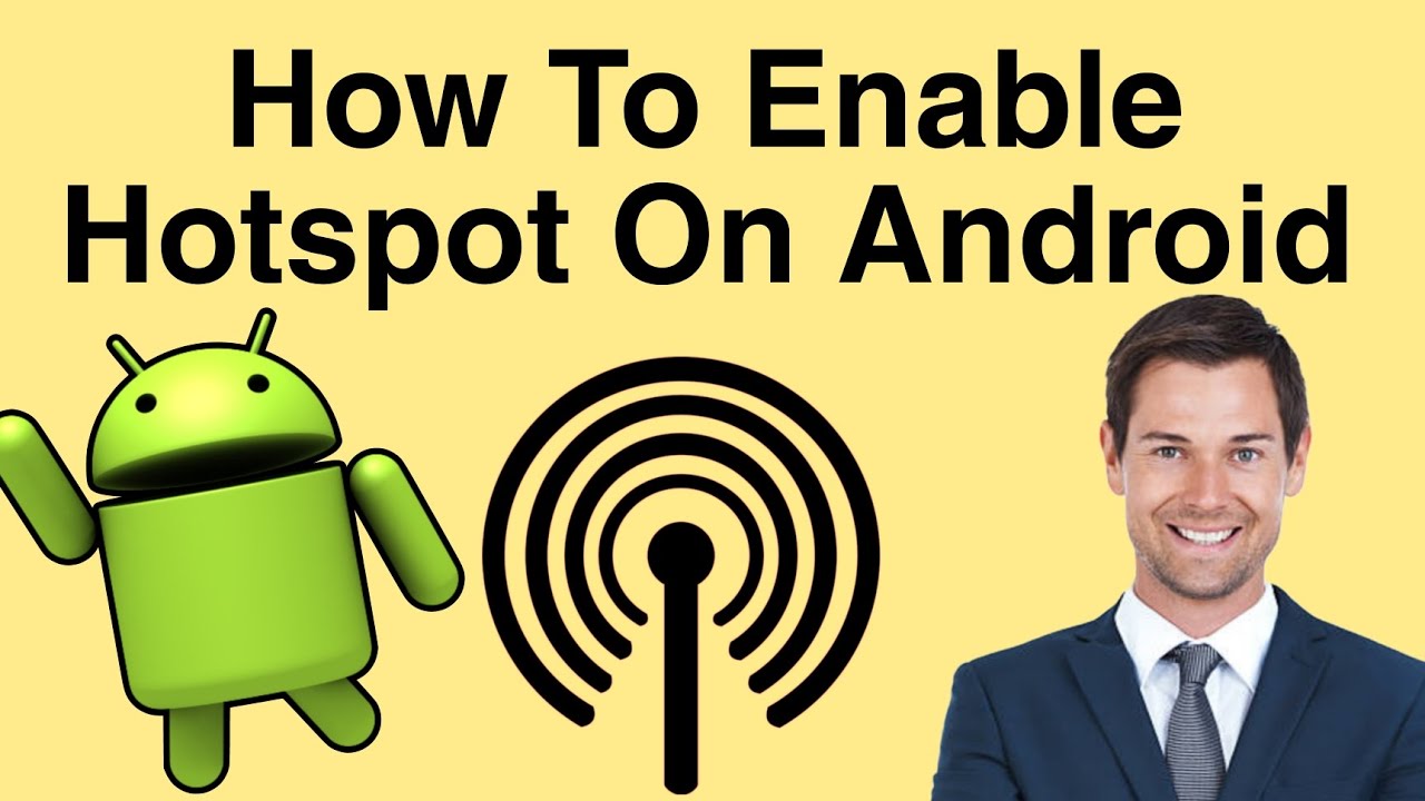 How To Enable Hotspot On Android – Mobile Tethering Guide - YouTube